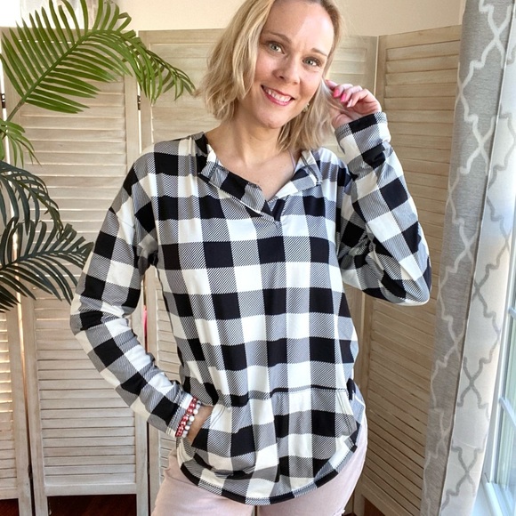 Buffalo plaid pullover - Picture 6 of 8